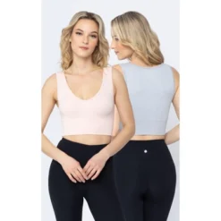 Yogalicious 2 Pack Seamless V-Neck Sports Bra -Women Clothing Sale GUEST 672bfc3a d654 4c94 9587 0a2f08c82988