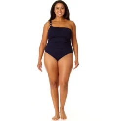 Anne Cole Plus - Ring Strap Asymmetric One Piece Swimsuit -Women Clothing Sale GUEST 6c20f481 49e2 498e 8ce7 45dba646b431