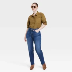 Women's High-Rise 90's Straight Jeans - Universal Thread™ Dark Wash -Women Clothing Sale GUEST 6cdf764b ff94 4702 b1da 48ad00dc303d