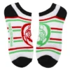 Super Mario Bros Mario & Luigi Mixed Icons Women's 5-Pack Ankle Socks