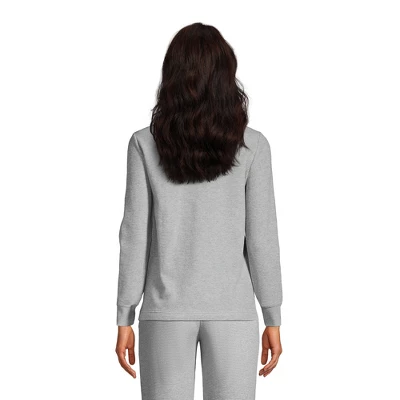 Lands' End Women's Waffle Henley Sleep Shirt 1 Lands' End Women's Waffle Henley Sleep Shirt