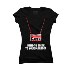 Junior's Design By Humans Karen Halloween Costume I Need To Speak To Your Manager By MonVit T-Shirt 12 Junior's Design By Humans Karen Halloween Costume I Need To Speak To Your Manager By MonVit T-Shirt -Women Clothing Sale GUEST 6f7b0d0b dd07 46b7 888f d8b16542ecdc