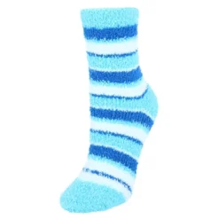 CTM Women's Striped Warm Fuzzy Socks (3 Pair Pack) -Women Clothing Sale GUEST 6fa5c7fd 48f6 4e98 a669 b511cbe09676