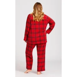 Women's Plus Size Fleece Check Sleep Top - Red | AVENUE 8 Women's Plus Size Fleece Check Sleep Top - Red | AVENUE -Women Clothing Sale GUEST 710c961e 5d91 4fd8 ad1a 0203612c0f91