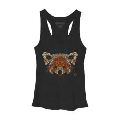Women's Design By Humans Red Panda Face By LetterQ Racerback Tank Top -Women Clothing Sale GUEST 721e6752 37e4 46d0 b352 7aa4c9fbdbf9