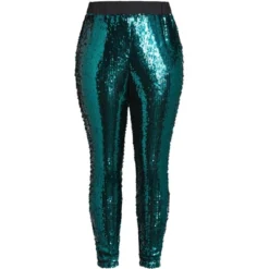 Women's Plus Size Sequin Party Pant - Emerald | CITY CHIC -Women Clothing Sale GUEST 72bf2420 3f56 4e49 a3c6 986dda9bddd4