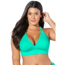 Swimsuits For All Women’s Plus Size Loop Strap Halter Bikini Top 13 Swimsuits For All Women’s Plus Size Loop Strap Halter Bikini Top -Women Clothing Sale GUEST 7321eaf4 0764 40b6 94ef 55ac7c0d9398