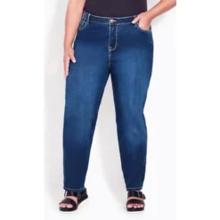 Women's Plus Size Butter Denim Straight Leg Jean Mid Wash - Average | AVENUE 19 Women's Plus Size Butter Denim Straight Leg Jean Mid Wash - Average | AVENUE -Women Clothing Sale GUEST 73abb2c0 50d0 48e2 95d1 a170ccaebba3