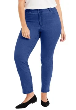 June + Vie By Roaman's Women’s Plus Size Curvie Fit Straight-Leg Jeans -Women Clothing Sale GUEST 76e92308 5688 4585 8142 351516bfdad9