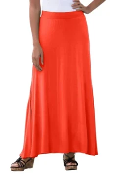 Jessica London Women’s Plus Size Everyday Knit Maxi Skirt -Women Clothing Sale GUEST 76f85d11 c78a 4af7 b070 f22b548115e2