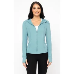 Yogalicious - Women's Slim Fit Hooded Track Jacket 31 Yogalicious - Women's Slim Fit Hooded Track Jacket -Women Clothing Sale GUEST 77044916 d3e6 4e49 a1cd 023c6e198d63