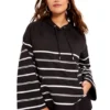 June + Vie By Roaman's Women’s Plus Size Bell-Sleeve French Terry Sweatshirt