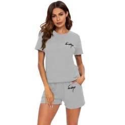 Cheibear Womens Sleepwear Crew Neck Nightwear With Shorts Loungewear Pajama Set 16 Cheibear Womens Sleepwear Crew Neck Nightwear With Shorts Loungewear Pajama Set -Women Clothing Sale GUEST 7c175386 0276 45e4 9fcc 2d513bca8f72