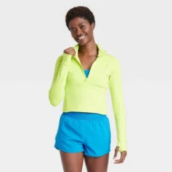 Women's 1/2 Zip Jacket - All In Motion™ -Women Clothing Sale GUEST 7c93220b f40d 4c23 a8df 627638525cae