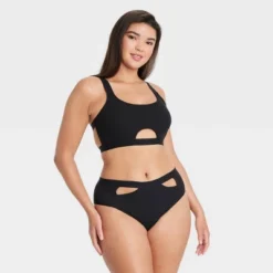 Women's Cotton Rib Cage Back Bralette - Colsie™ -Women Clothing Sale GUEST 7d6ce968 924b 4f6f b75e 75b107a10164