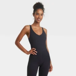 Women's Textured Seamless Bodysuit - JoyLab™
