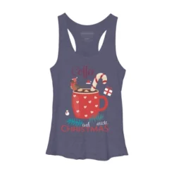 Women's Design By Humans Merry Christmas Treasure Box By Funkprints Racerback Tank Top -Women Clothing Sale GUEST 7ec129a7 a7b8 4b3b a9ee c298fe13e59e