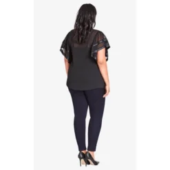 Women's Plus Size Asha Regular High Rise Skinny Jean - Denim | CITY CHIC