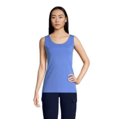 Lands' End Women's Tall Cotton Tank Top -Women Clothing Sale GUEST 8032464a 8763 4bbf 9b8a 51f2befc4b9c