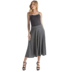 Womens Polka Dots And Pleated Pockets Midi Skirt -Women Clothing Sale GUEST 81a58e1f 6a26 4f3e be9d 188d8c13f855