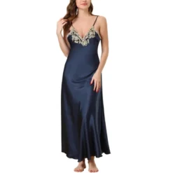 Cheibear Womens Satin Sleeveless Nigthgown Lace Trim Sleep Dress Sleepwear Pajama Dress -Women Clothing Sale GUEST 81ac897b 7795 4479 b2ad cb02c52bf7d4