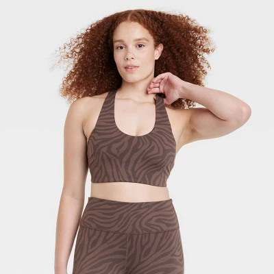 Women's Light Support Brushed Sculpt Unpadded Bra - All In Motion™ 2 Women's Light Support Brushed Sculpt Unpadded Bra - All In Motion™ - Image 2