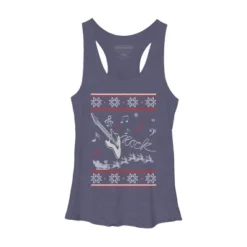 Women's Design By Humans Rock Christmas By Sophialada Racerback Tank Top -Women Clothing Sale GUEST 84941d51 83bc 434c b5ee 5674a81d4c89
