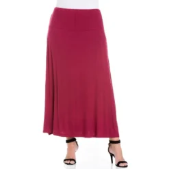 24seven Comfort Apparel Women's Plus Women's Maxi Skirt -Women Clothing Sale GUEST 859c1e74 ef2b 4a6e a069 dd49259a5325