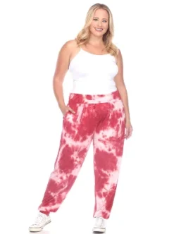Women's Plus Size Tie Dye Harem Pants - White Mark 10 Women's Plus Size Tie Dye Harem Pants - White Mark -Women Clothing Sale GUEST 85bc45d0 5308 4753 9f75 7bee95e1de2c