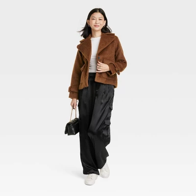 Women's Faux Utility Jacket - A New Day™ 2 Women's Faux Utility Jacket - A New Day™ - Image 2