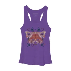 Women's Design By Humans Red Panda Face By LetterQ Racerback Tank Top -Women Clothing Sale GUEST 8819027b 286e 4ee6 984f 84459507f4e6