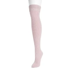 MUK LUKS Women's Chenille Sock And Headband Set