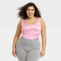 Women's Satin Corset - Colsie™ Pink 7 Women's Satin Corset - Colsie™ Pink -Women Clothing Sale GUEST 888b889a 12e4 4e5e be2d 9ad9029afddd