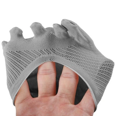 Unique Bargains Women's Nylon Breathable Split Toe Compression Socks Non-Slip 6 Pairs Gray 4 Unique Bargains Women's Nylon Breathable Split Toe Compression Socks Non-Slip 6 Pairs Gray - Image 4