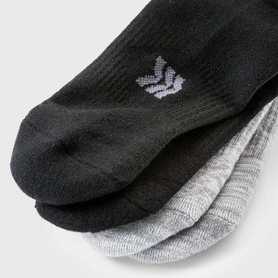 Women's Cushioned 6+1 Bonus Pack Low Cut Athletic Socks - All In Motion™ Heather Gray/Black 4-10 2 Women's Cushioned 6+1 Bonus Pack Low Cut Athletic Socks - All In Motion™ Heather Gray/Black 4-10 - Image 2