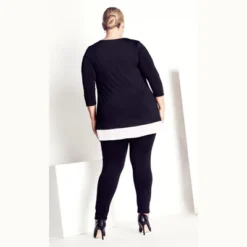 Women's Plus Size Tamara Tunic - Ivory | AVENUE