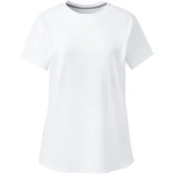 Lands' End School Uniform Women's Short Sleeve Active Gym T-shirt -Women Clothing Sale GUEST 93a777f9 1870 4f39 a517 58ce24e80a9c