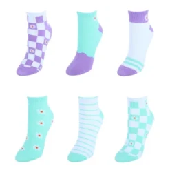 CTM Women's Assorted Low-Cut Ribbed Comfortable Socks (6 Pair Pack) -Women Clothing Sale GUEST 9433b9c6 b2f8 4c42 93f8 522bb5ec5569