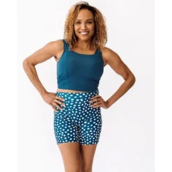 Lime Ricki Women's Indigo Square Neck Swim Crop -Women Clothing Sale GUEST 94353ba0 56aa 4952 9ac2 4a744a78eefe