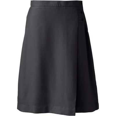 Lands' End School Uniform Girls Solid A-line Skirt Below The Knee 6 Lands' End School Uniform Girls Solid A-line Skirt Below The Knee - Image 6