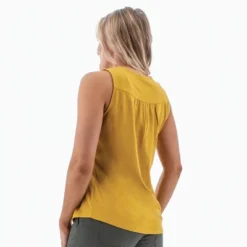 Aventura Clothing Women's Cherie Split Neck Tank Top