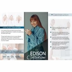 American Soft Linen Warm Fleece Bathrobe, Mens And Womens Adult Robes For Your Bathroom, Shawl Collar Robes -Women Clothing Sale GUEST 98e43d2b 2182 499d 9956 4688da7f660d