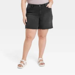 Women's High-Rise Bermuda Jean Shorts - Ava & Viv™ -Women Clothing Sale GUEST 994f41d1 d6e8 4268 b770 3ec097fdcfc7