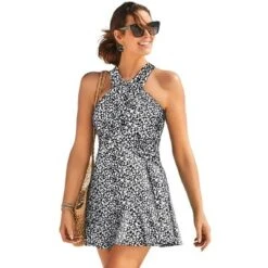 Swimsuits For All Women’s Plus Size High Neck Wrap Swimdress -Women Clothing Sale GUEST 9b017279 19e4 4487 a9a4 6892a7cef080