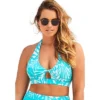 Swimsuits For All Women’s Plus Size Contessa Halter Bikini Top