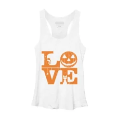 Women's Design By Humans Halloween Love Night Creepy Cute Fun By RedBirdLS Racerback Tank Top -Women Clothing Sale GUEST 9e009139 cf77 407a b3fc 1d919fd8b399