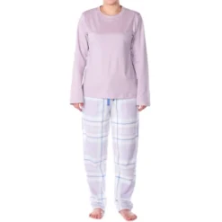Alpine Swiss Womens Pajama Set Long Sleeve Shirt And Polar Fleece Pants Sleepwear -Women Clothing Sale GUEST 9e85913a 8cf9 4d67 ada1 bba3d6695c71
