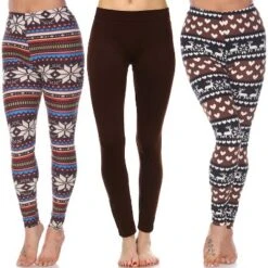 Women's Pack Of 3 Leggings - One Size Fits Most - White Mark -Women Clothing Sale GUEST 9ea49e0c 03da 4f8e 95e4 eff654f414a0