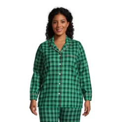 Lands' End Women's Long Sleeve Print Flannel Pajama Top -Women Clothing Sale GUEST 9ebb24f2 bea9 4711 be09 b9783aa241b4