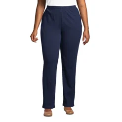 Lands' End Women's Sport Knit High Rise Elastic Waist Pull On Pants -Women Clothing Sale GUEST a10f66ee 26bd 43e6 96bb dfa5b9d1967f